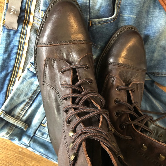 LaceUp leather Boots - Picture 8 of 8